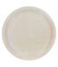 Lot de 6 Assiettes Rondes en Pin Ecolo 25cm Naturel-1