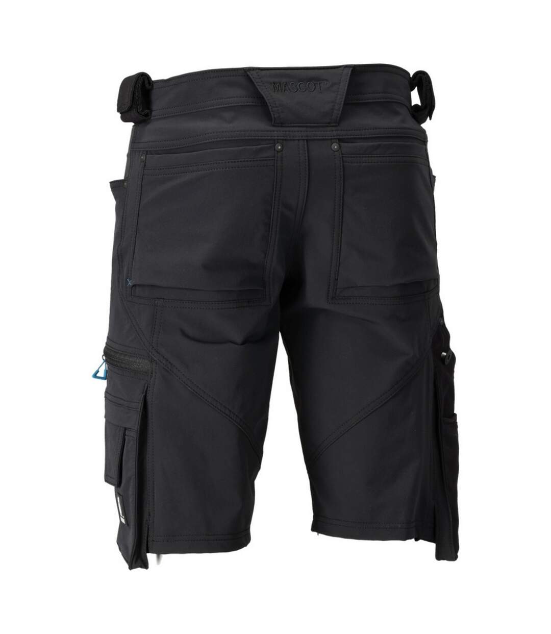 Mens Advanced Work Shorts Black Mascot-2