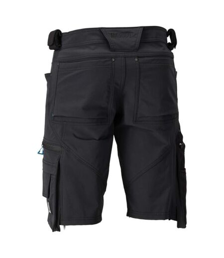 Mens Advanced Work Shorts Black Mascot