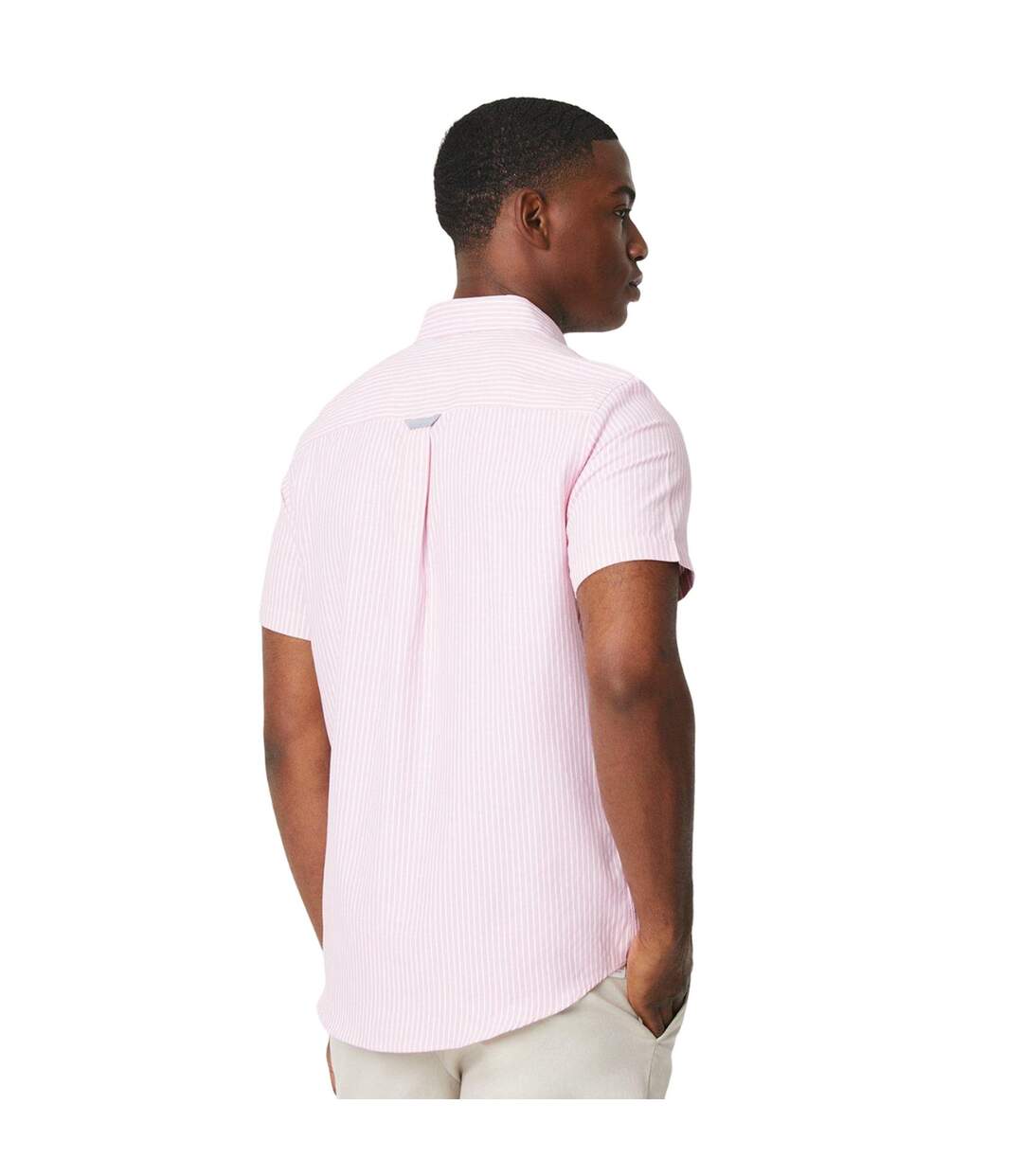 Chemise homme rose Maine-2