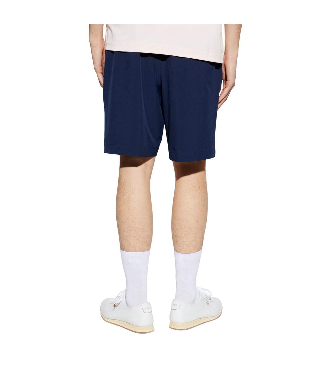Short Motif/style Uni Homme Bleu Marine Foncé Lacoste-3