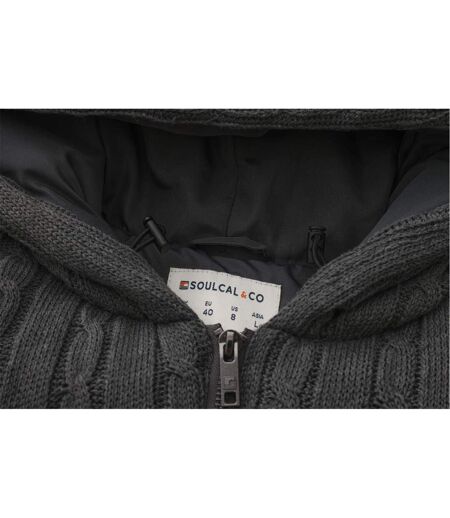 Veste Sans Manches Homme Gris Foncé SoulCal