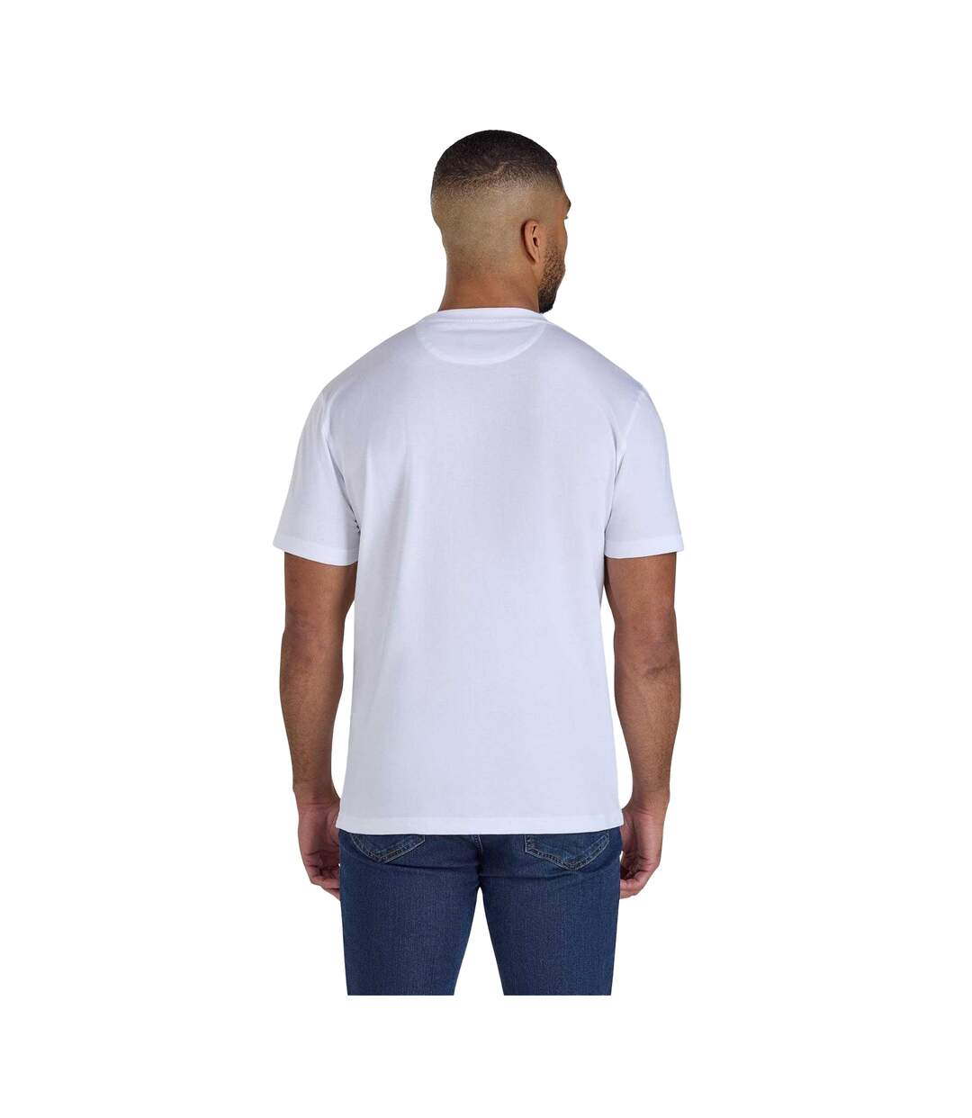 T-shirt Bully Boy Homme Blanc Raging Bull-3