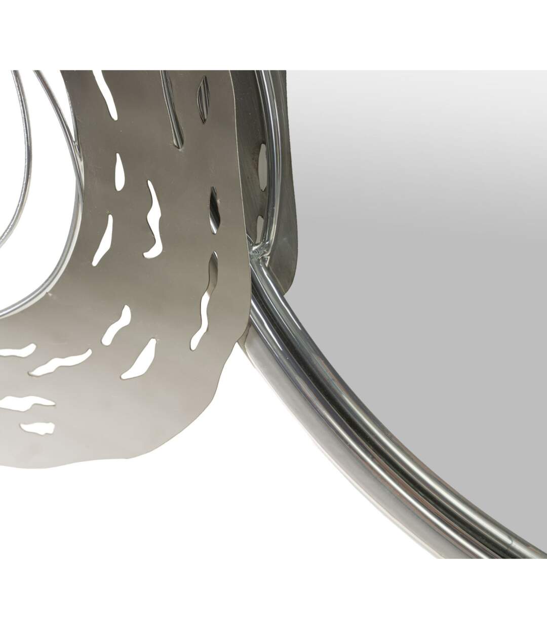 Décoration Murale Avec Miroir Hop 106cm Argent-4