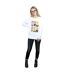 Disney Sweat Femme/Ladies Tinkerbell Squares (Blanc) - UTBI40898-4