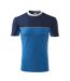Mens Colormix Plain T-shirt Blue Navy Blue Malfini-1