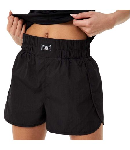 Short De Boxe Femme Noir Everlast