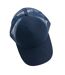 Brushed cotton 5 panel trucker cap navy XD Collection-4