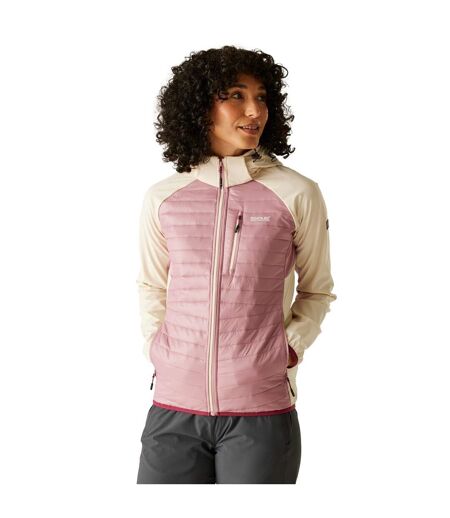 Doudoune Matelassée Pro Hybrid Femme Vanille Clair Lilas Regatta