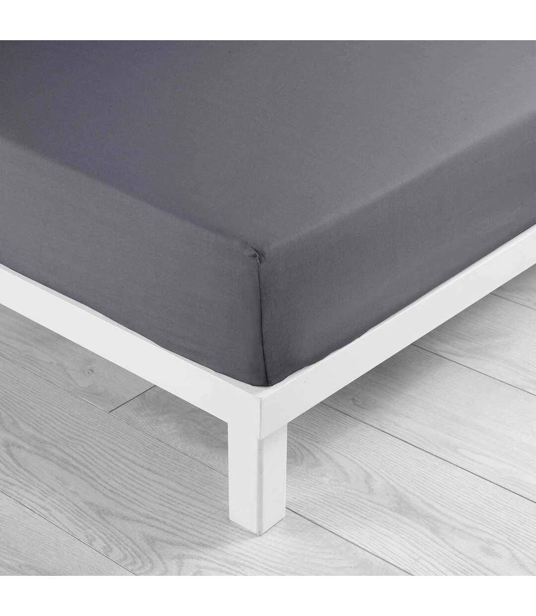 Drap Housse Microfibre Oscar 90x190cm Anthracite-3