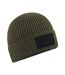 Bonnet Motif/style Écusson Fashion Vert Kaki Noir Beechfield-1