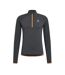 Pull Noir/Orange Homme Odlo Zeroweight - L