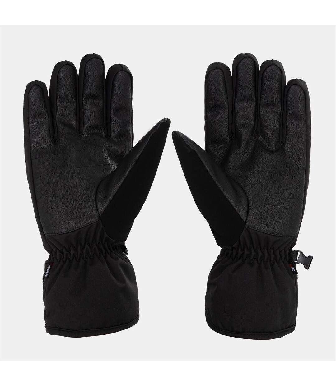 Gants De Ski Motif/style Logo Meribel Adulte Noir Nevica-2