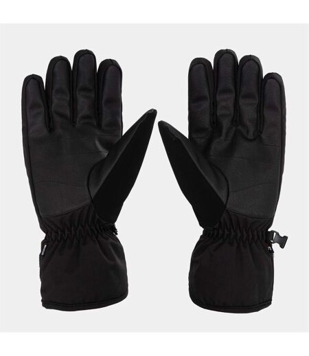 Gants De Ski Motif/style Logo Meribel Adulte Noir Nevica
