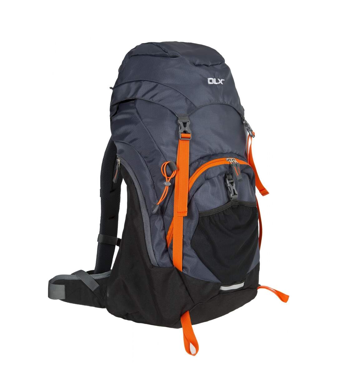 Trespass Twinpeak 45 Litre DLX Hiking Rucksack/Backpack (Flint) (One Size) - UTTP2934