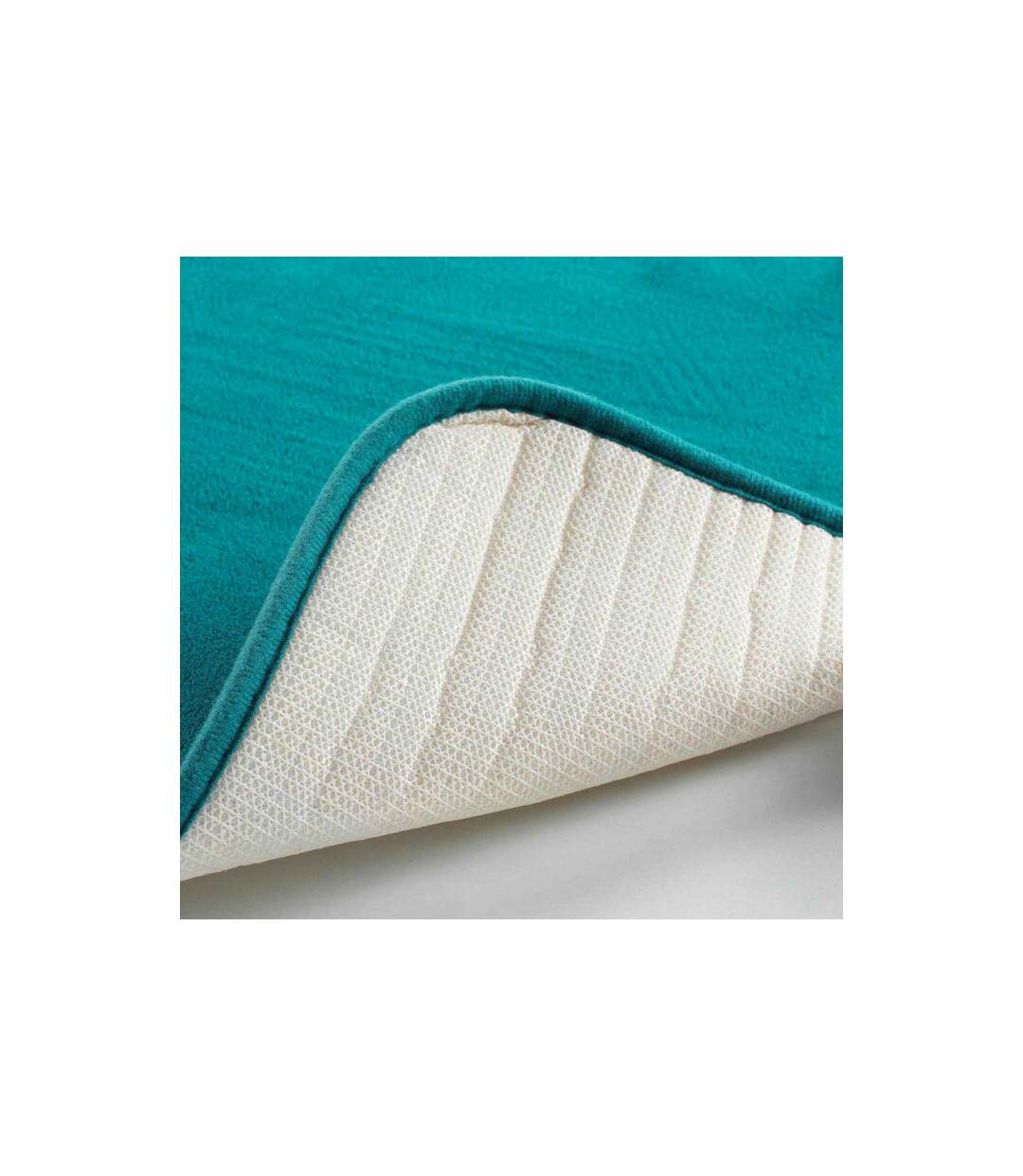 Tapis Contour WC Vitamine II 45x45cm Bleu Émeraude-2