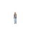Womens/ladies 501 Original Jeans Two Tone Blue Indigo Levis-2
