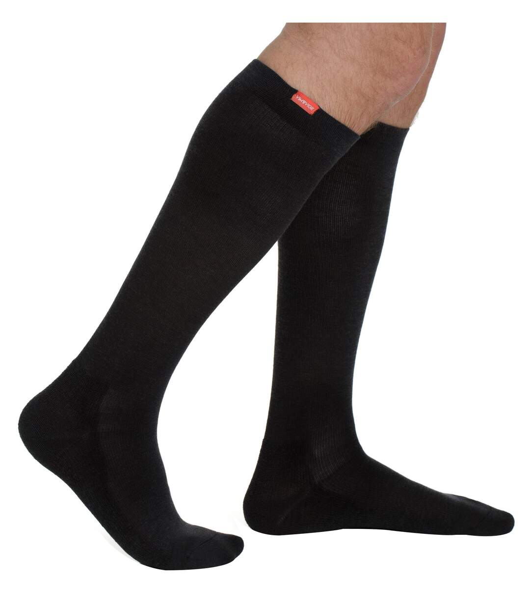 VIM&VIGR - Chaussettes Contention Laine Merinos Femme Homme | 15-20 mmhg