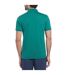 Mens Vertical Stripe Polo Shirt Green Original Penguin-2