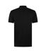 Mens Pl Unity Pariq Quarter Zip Regular Polo Shirt Black Boss-2