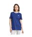 T-shirt Motif/style 3 Rayures Essentials Femme Bleu Marine Blanc Adidas-4