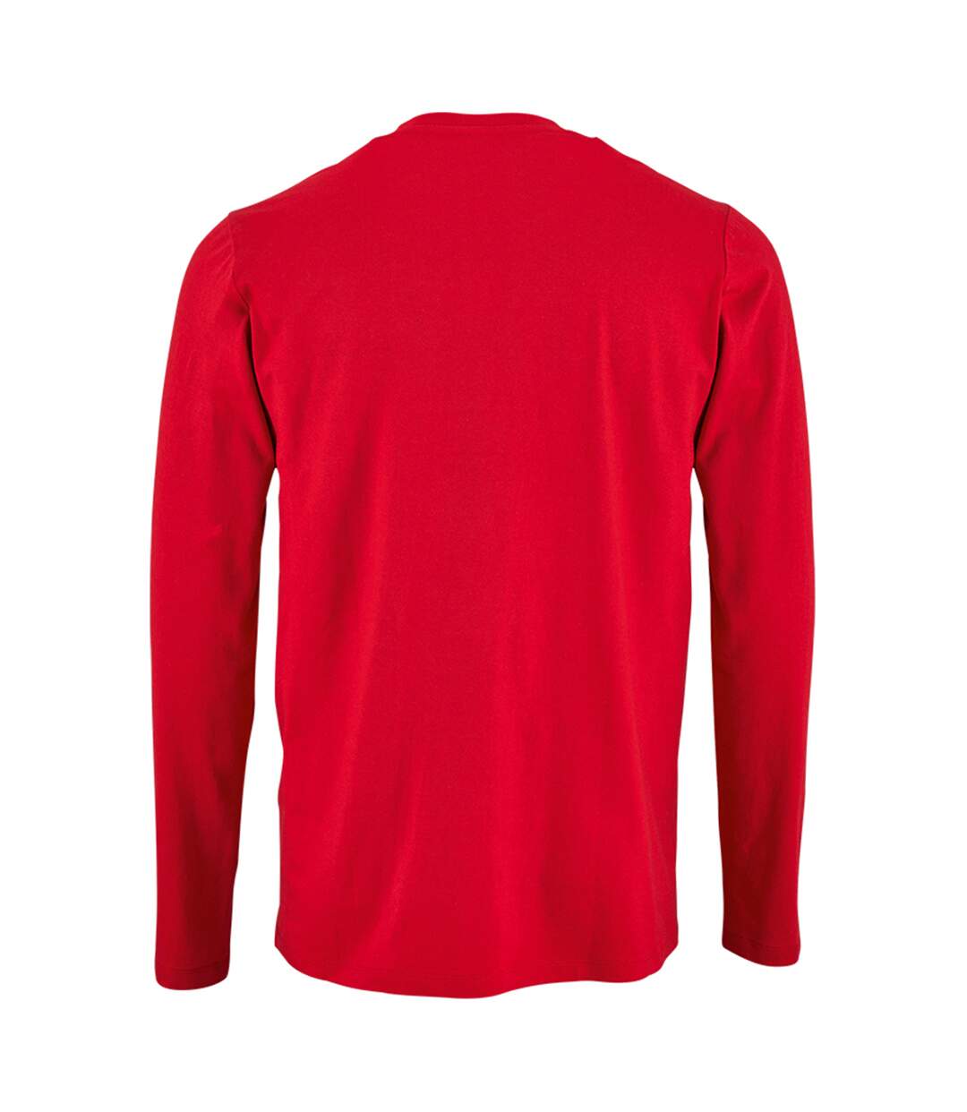 T-shirt manches longues imperial homme rouge SOLS