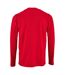 SOLS Mens Imperial Long Sleeve T-Shirt (Red)