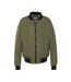 Blouson kaki schott pastron amovible-3