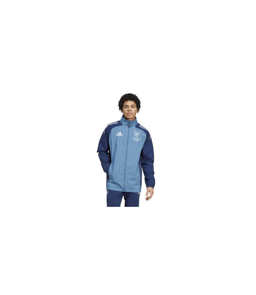Veste Manches Raglan Motif/style Arsenal Fc Homme Bleu Castore-1