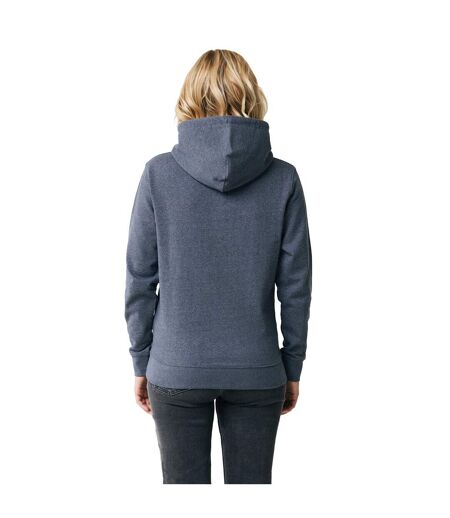 Sweat À Capuche Torres Adulte Bleu Marine Chiné Iqoniq