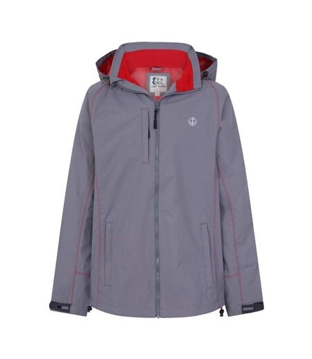 Veste Imperméable Homme Gris Acier Lazy Jacks
