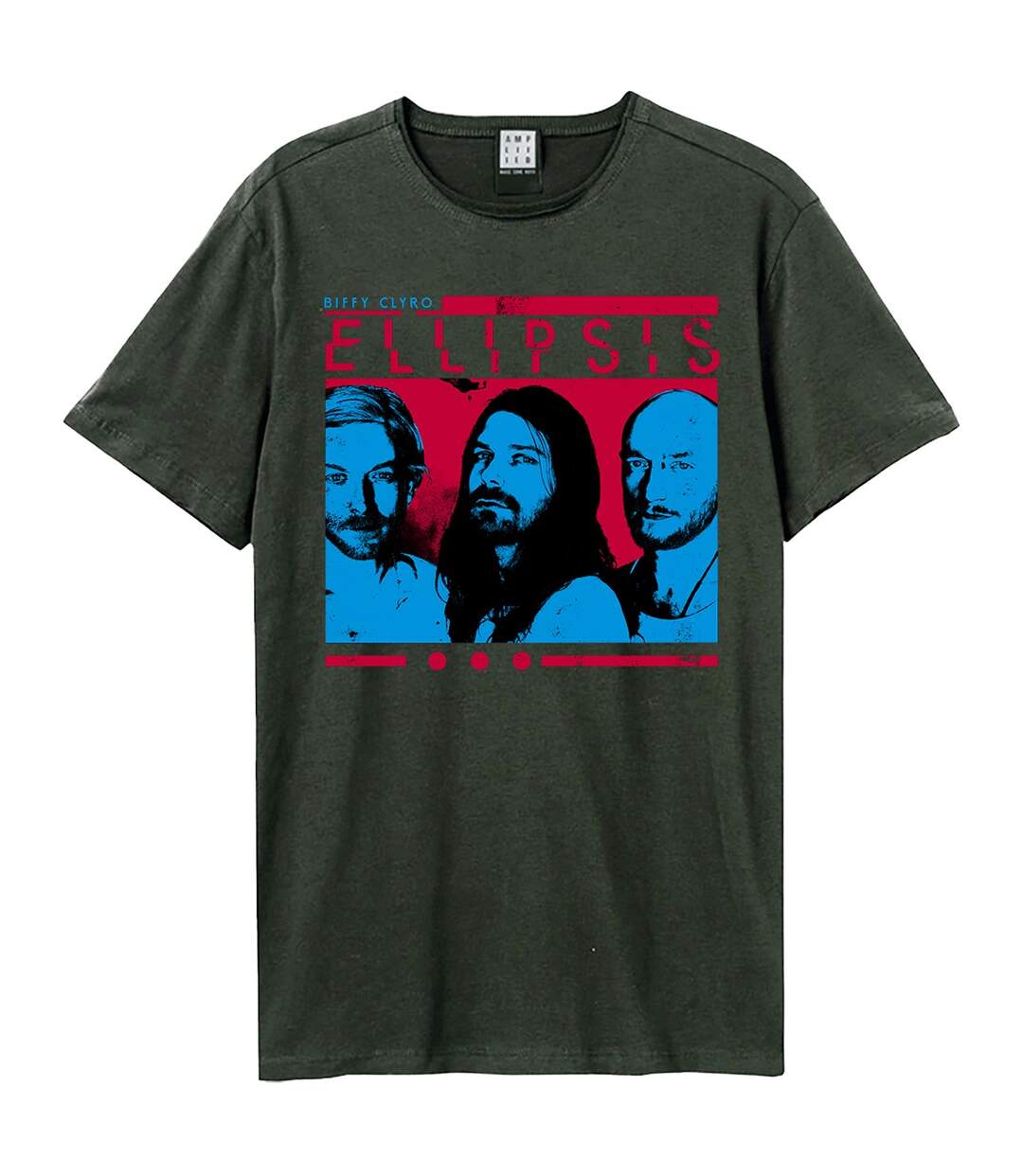T-shirt Ellipsis Adulte Charbon Amplified-1