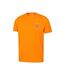 T-shirt Adventure Awaits Homme Orange Vif Mountain Warehouse-3