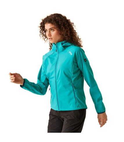 Veste softshell bourda femme bleu tahoe / bleu marocain Regatta