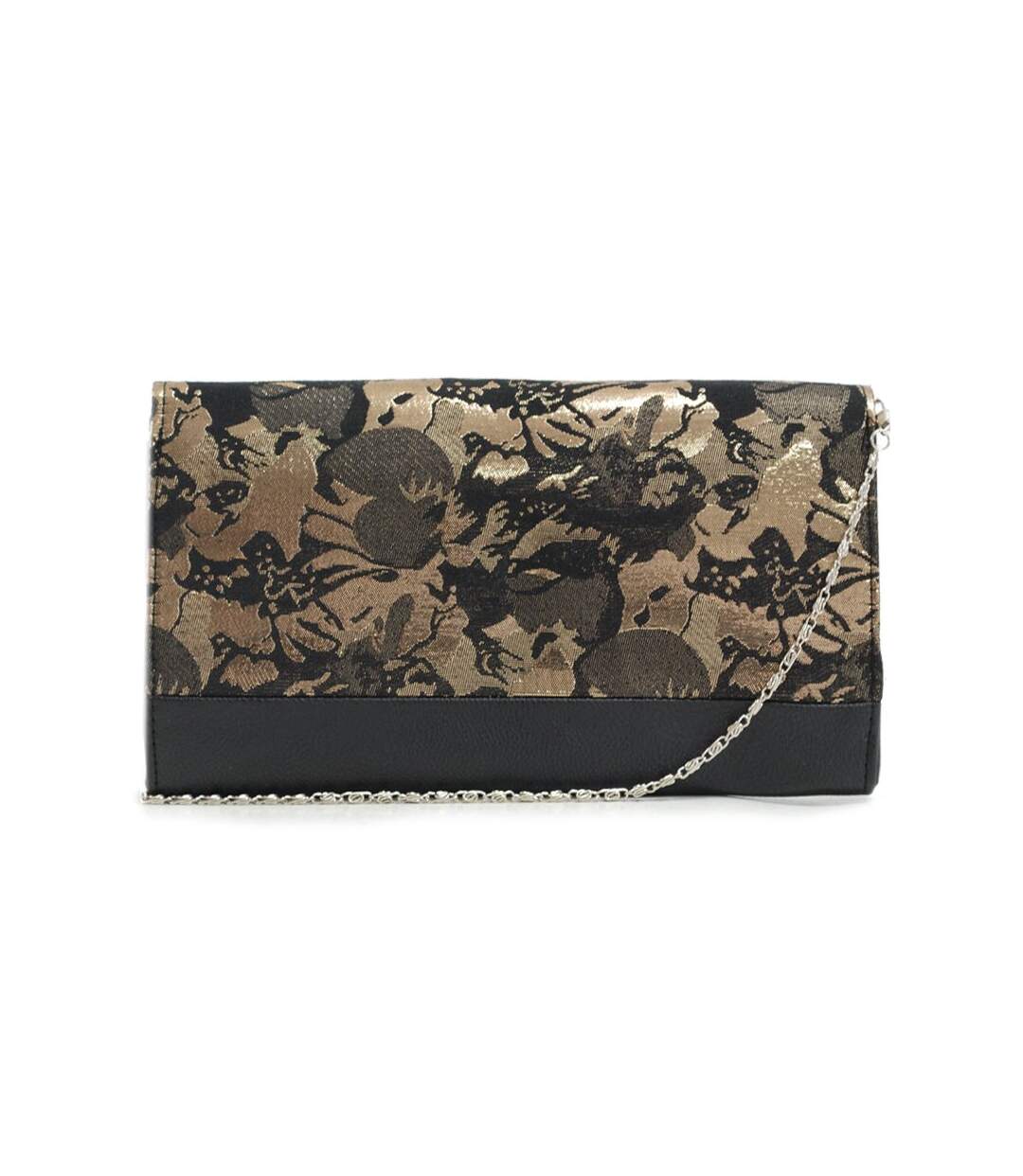 Laurence C. - Pochette de soirée motif floral - 4640-3