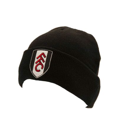 Fulham FC Knitted Cuffed Hat (Black) - UTSG22116