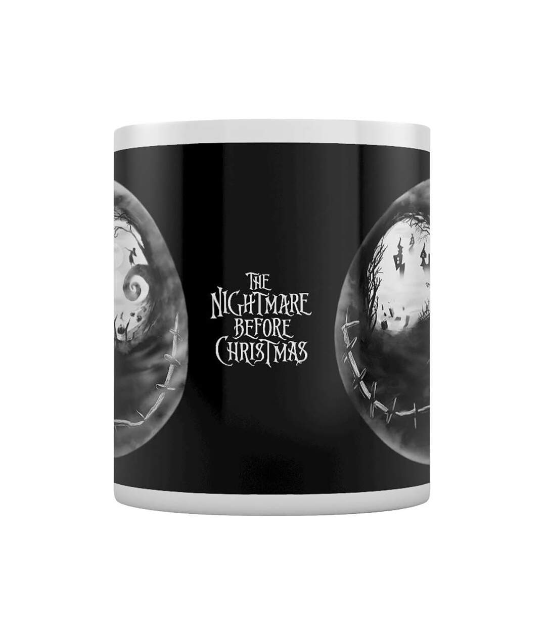 Nightmare Before Christmas Tasse Jack Skellington (Noir/Blanc) (Taille unique) - UTPM1867