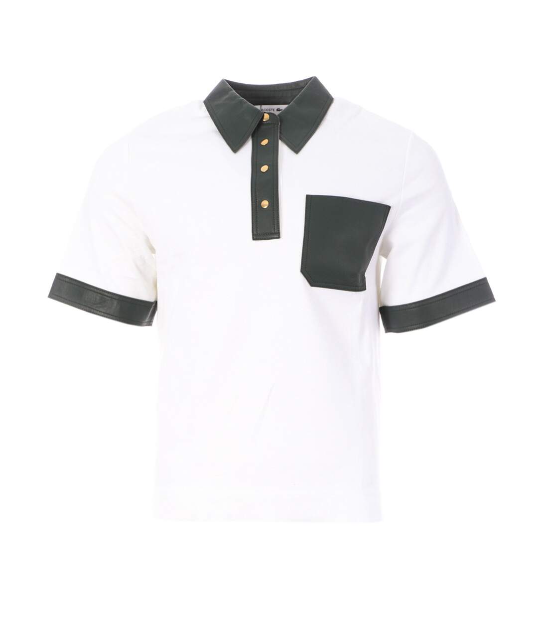 Polo Blanc/Kaki Homme Lacoste Polo Homme