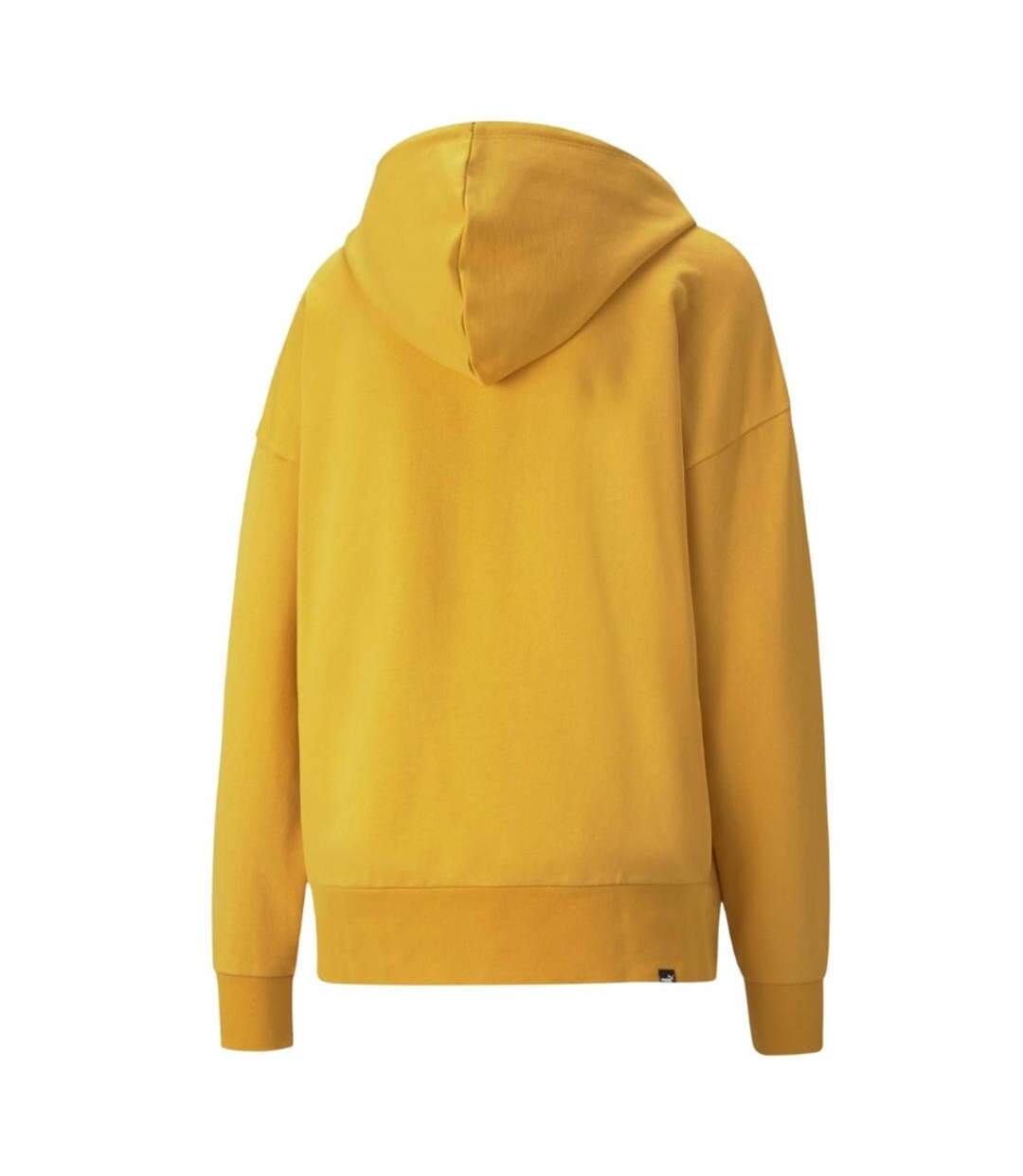 Sweat À Capuche Tr Femme Jaune Puma-2