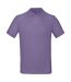 Collection mens inspire polo shirt millennial lilac B&C