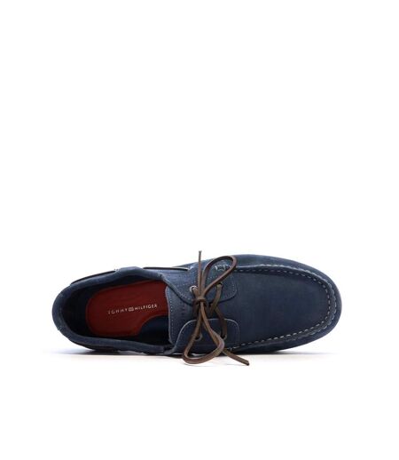 Mocassins bleu homme tommy hilfiger boat