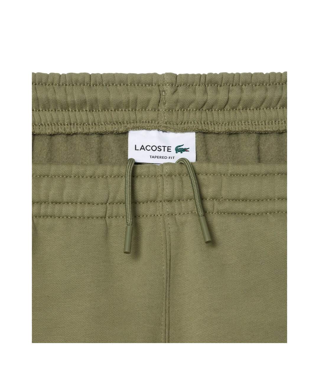 Mens Woven Joggers Khaki Green Lacoste-4