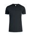 T-shirt Homme Noir Clique-1
