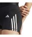 Short Motif/style 3 Rayures Hyperglam Femme Noir Adidas-4