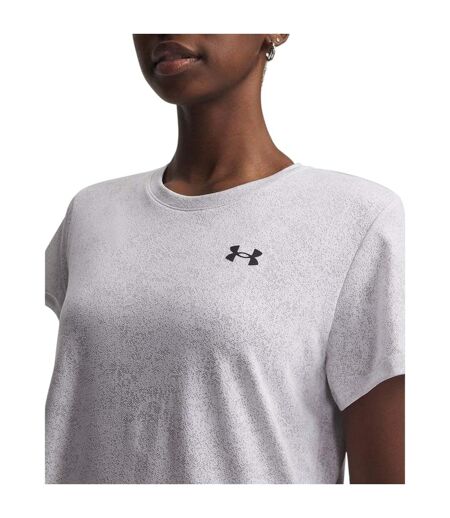 T-shirt Motif/style Tech Femme Blanc Under Armour
