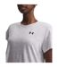 T-shirt Motif/style Tech Femme Blanc Under Armour-3