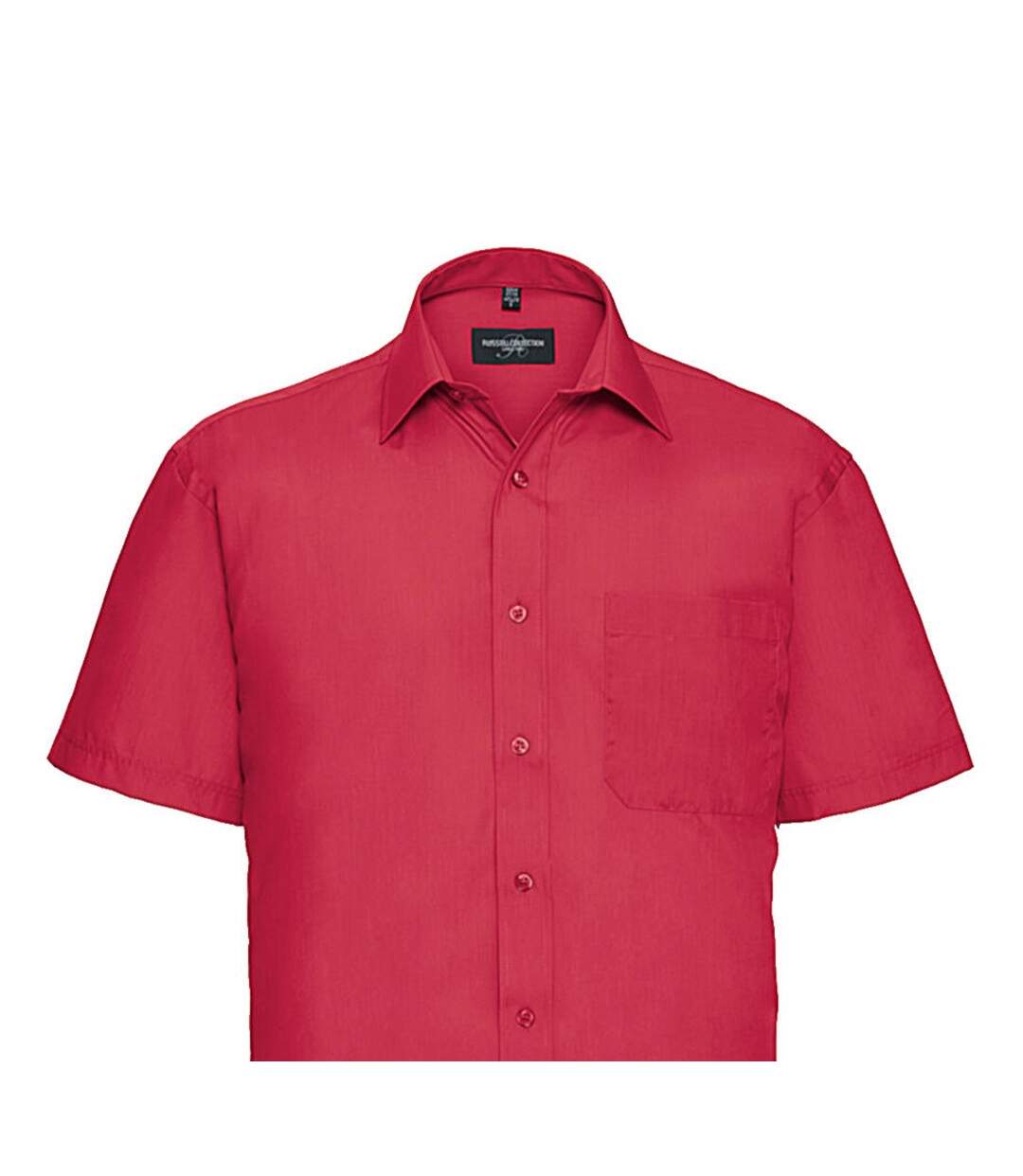 Chemise Homme Rouge Classique Russell Collection-2