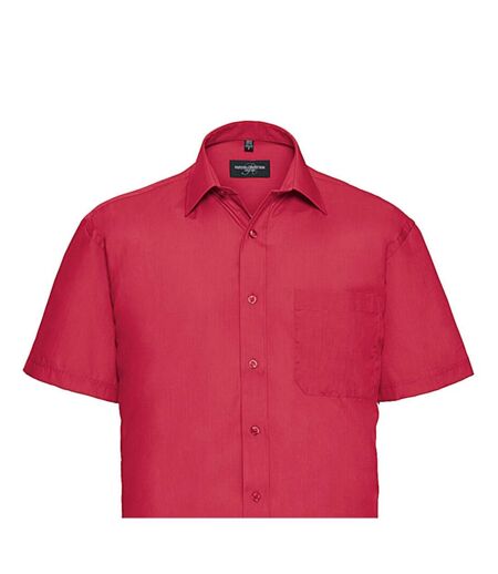 Chemise Homme Rouge Classique Russell Collection