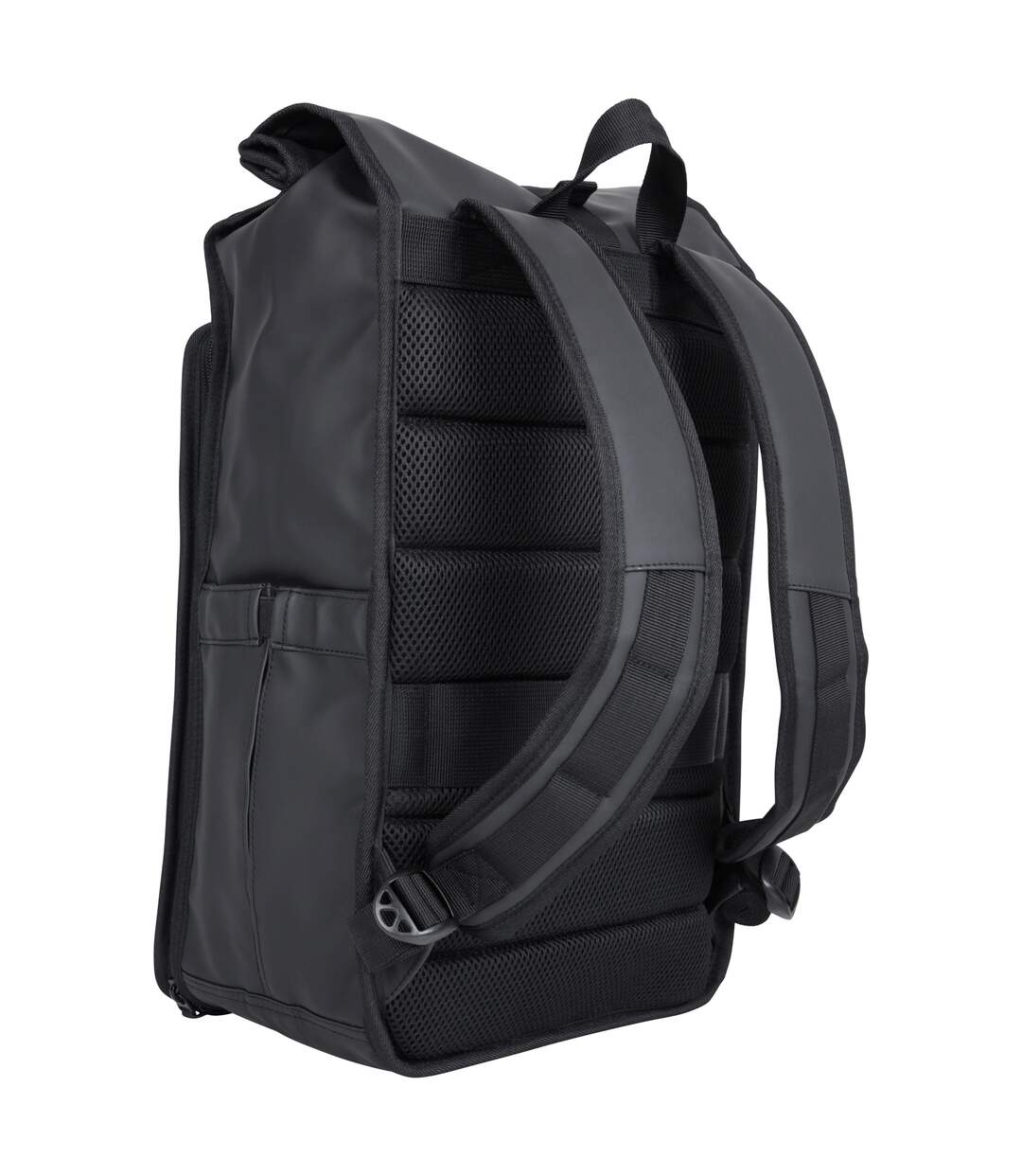Commuter roll top 22l backpack one size black Mountain Warehouse-2