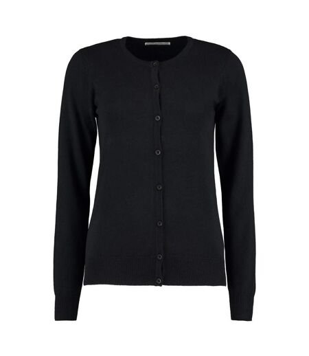 Gilet À Col Rond Femme Noir Kustom Kit